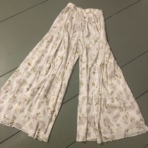Free People wide leg pants